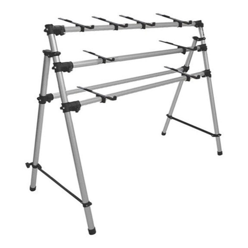 Rack Suporte para 3 Teclados Arranjador 6 Oitavas 76 Teclas