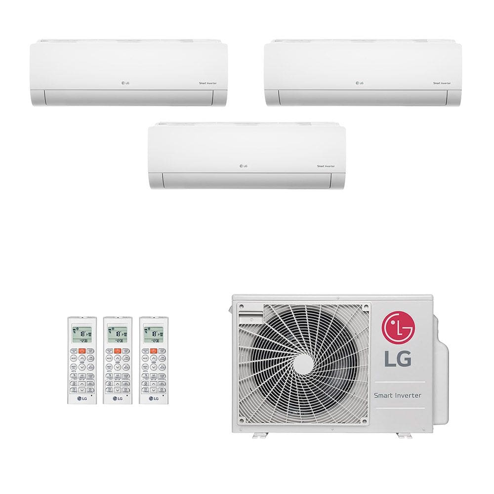 Ar-Condicionado Multi Split Inverter LG 24.000 (3x Evap HW 9.000) Só Frio 220V