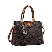 Bolsa Feminina Chenson Classic Cristal - Alça de Mão - Café 3485358