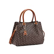 Bolsa Feminina Chenson Monograma Baby Urso - Alça de Mão - Café  3485371