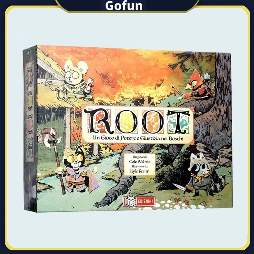 Jogos de tabuleiro Leder Games Root Foe Family Party Game