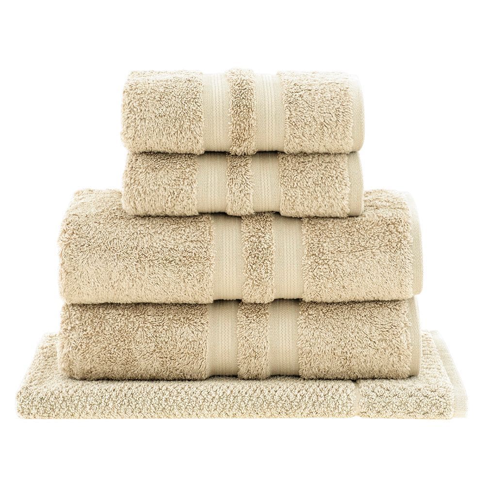 Jogo Toalhas Banho Buddemeyer 5p Algodão Egípcio Bege 3025