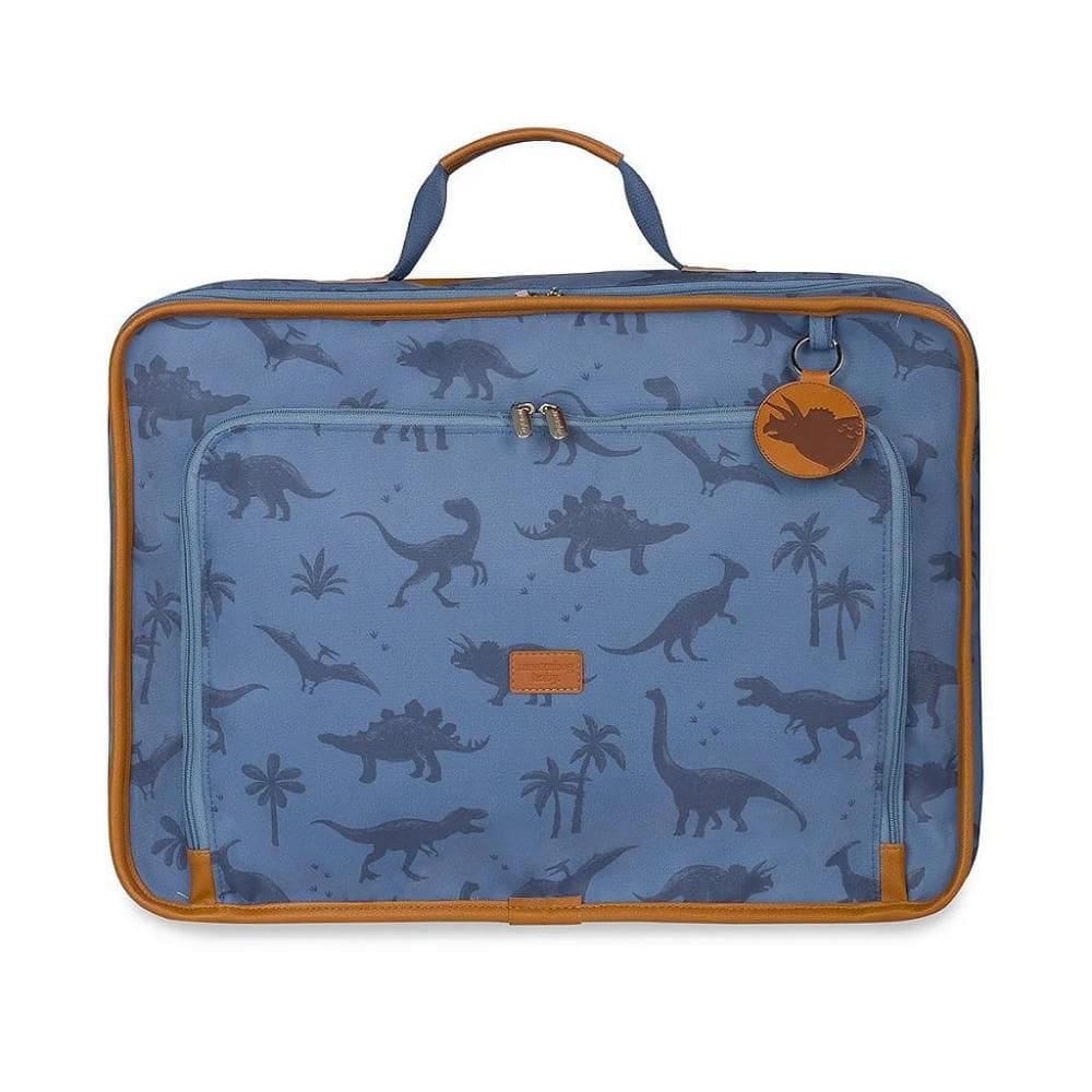 Mala de Maternidade MasterBag Vintage Dinossauro Azul