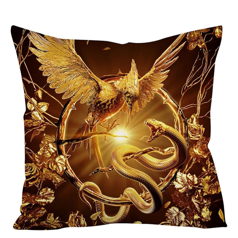 Capa de almofada decorativa Hunger Games Anime 45x45cm