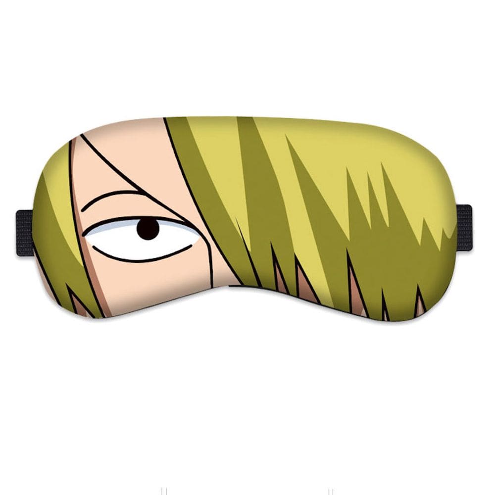 Máscara para dormir Sanji Anime Super Soft Eye Cover Bl