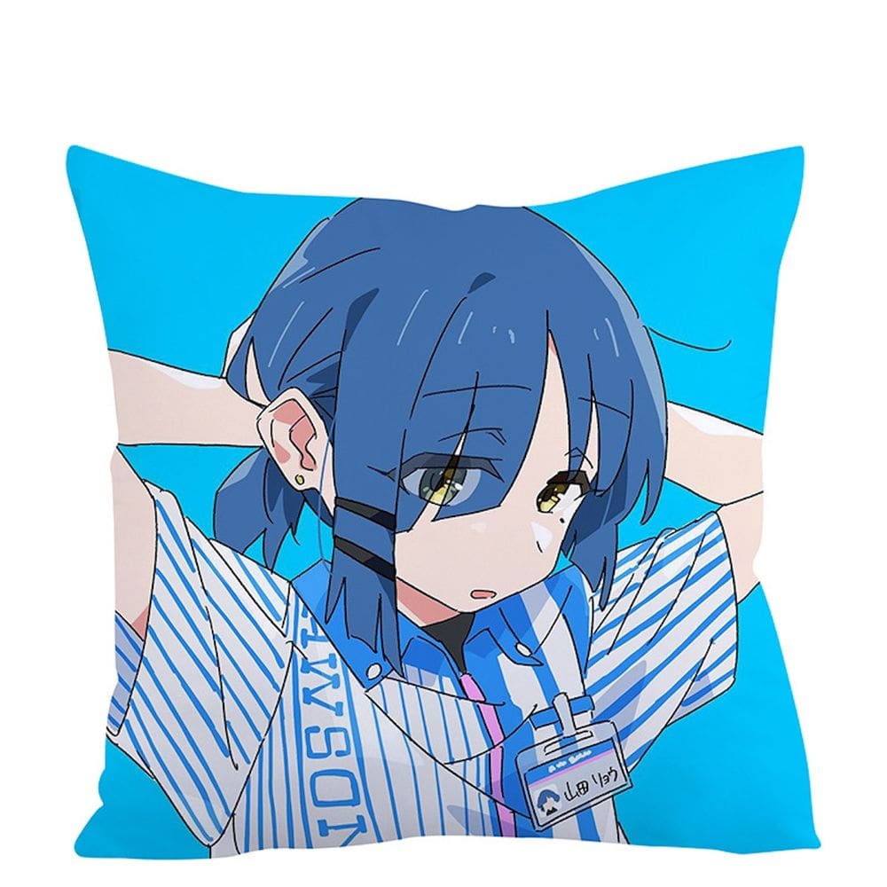 Capa de almofada decorativa Bocchis Rocks Anime 45x45cm