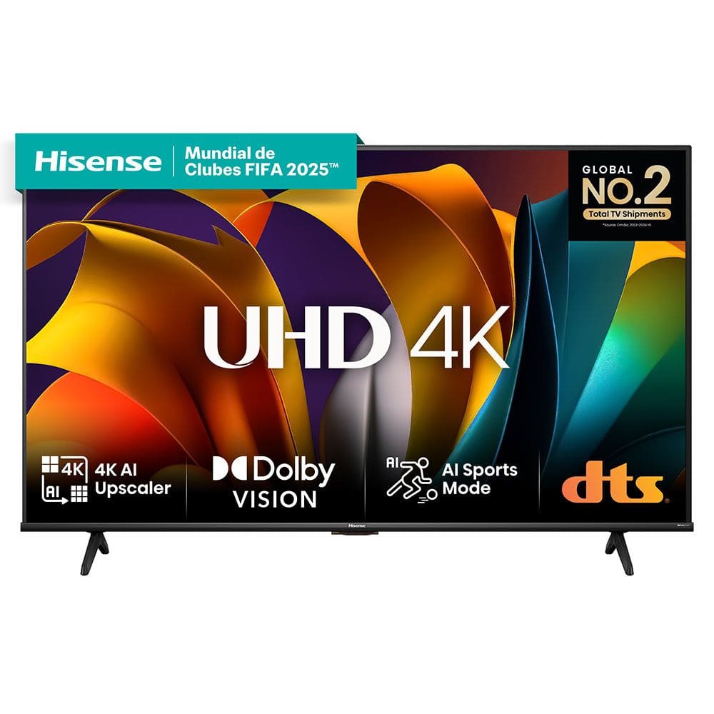Smart TV 50 Polegadas Hisense 4K DLED VIDAA DTS-HD Dolby Audio Wi-fi Bluetooth