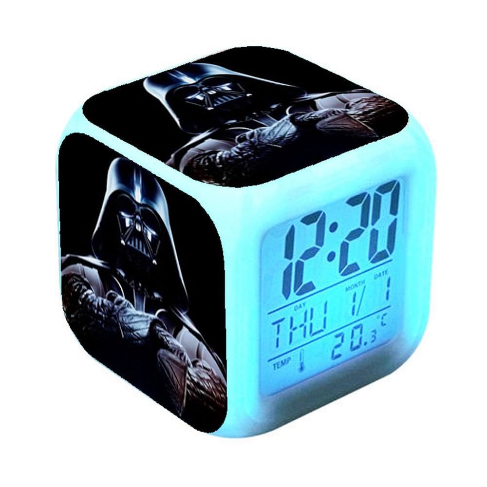 Despertador Darth Vaders Square LED Digital com despertador