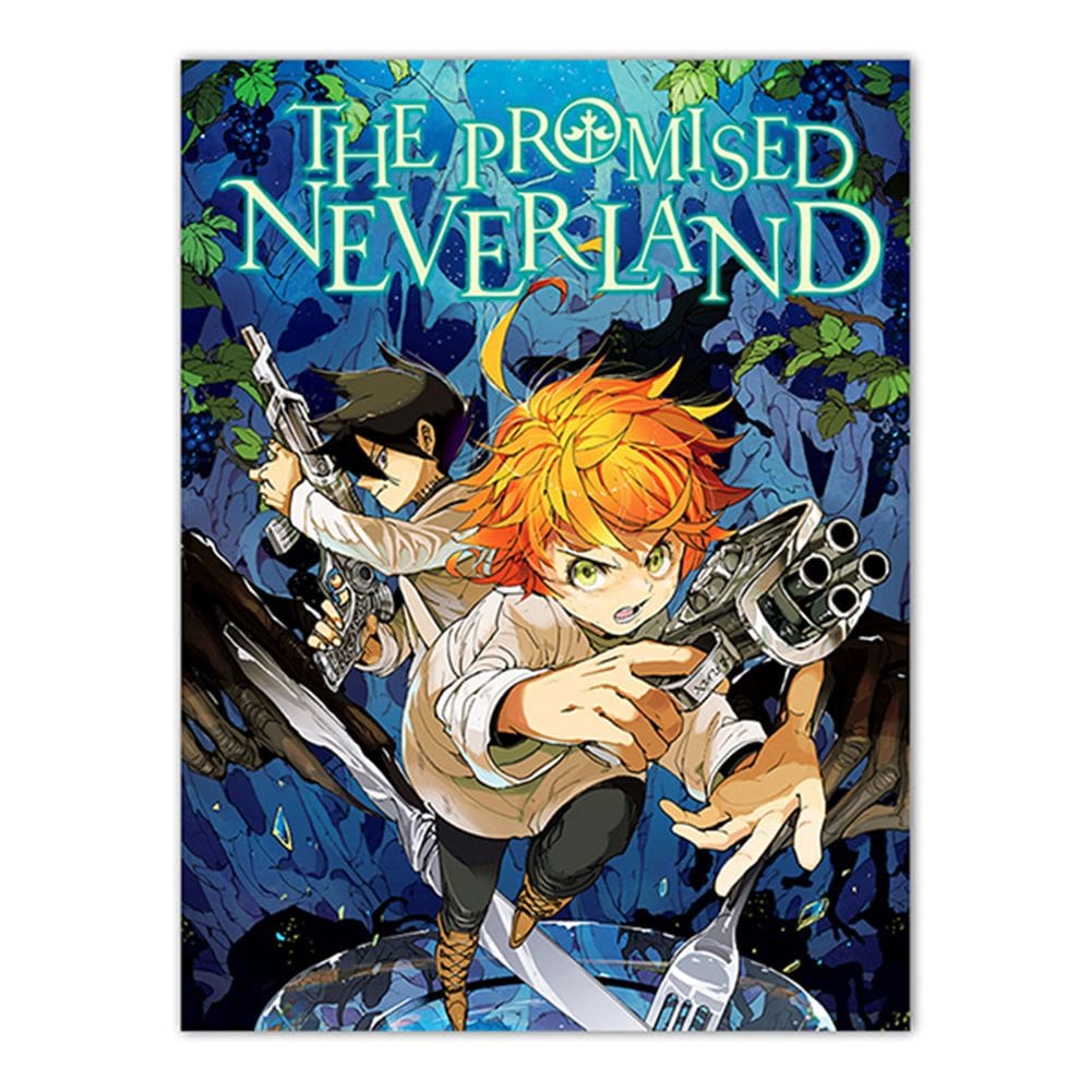 Pôster Promises Neverlands Anime Art 30x40cm Papel 30g
