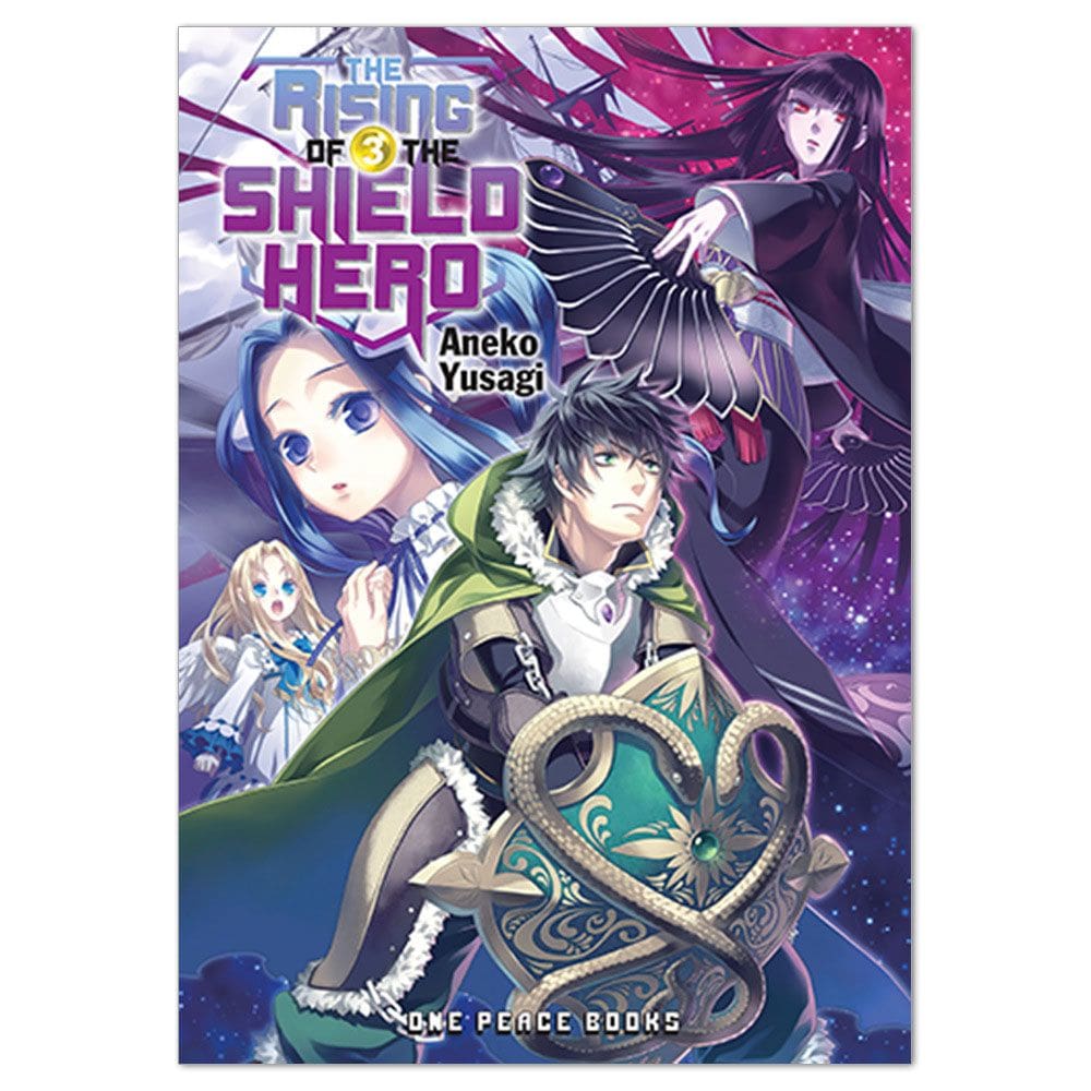 Impressão artística em pôster Risings of Shields Heros Anime 30x40cm