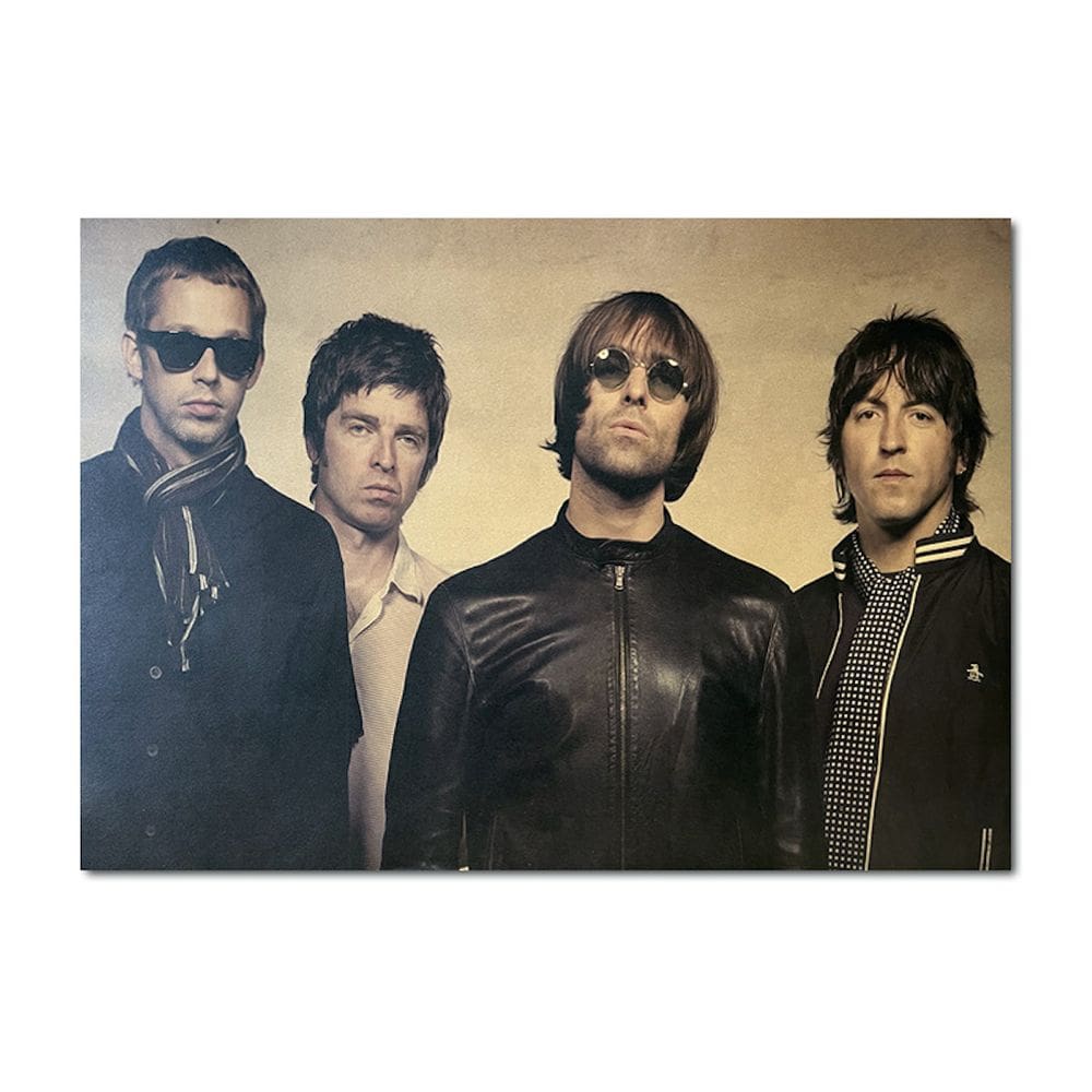 Pôster de arte de parede Picture Oasises Anime Art 51x35,5 cm Papel