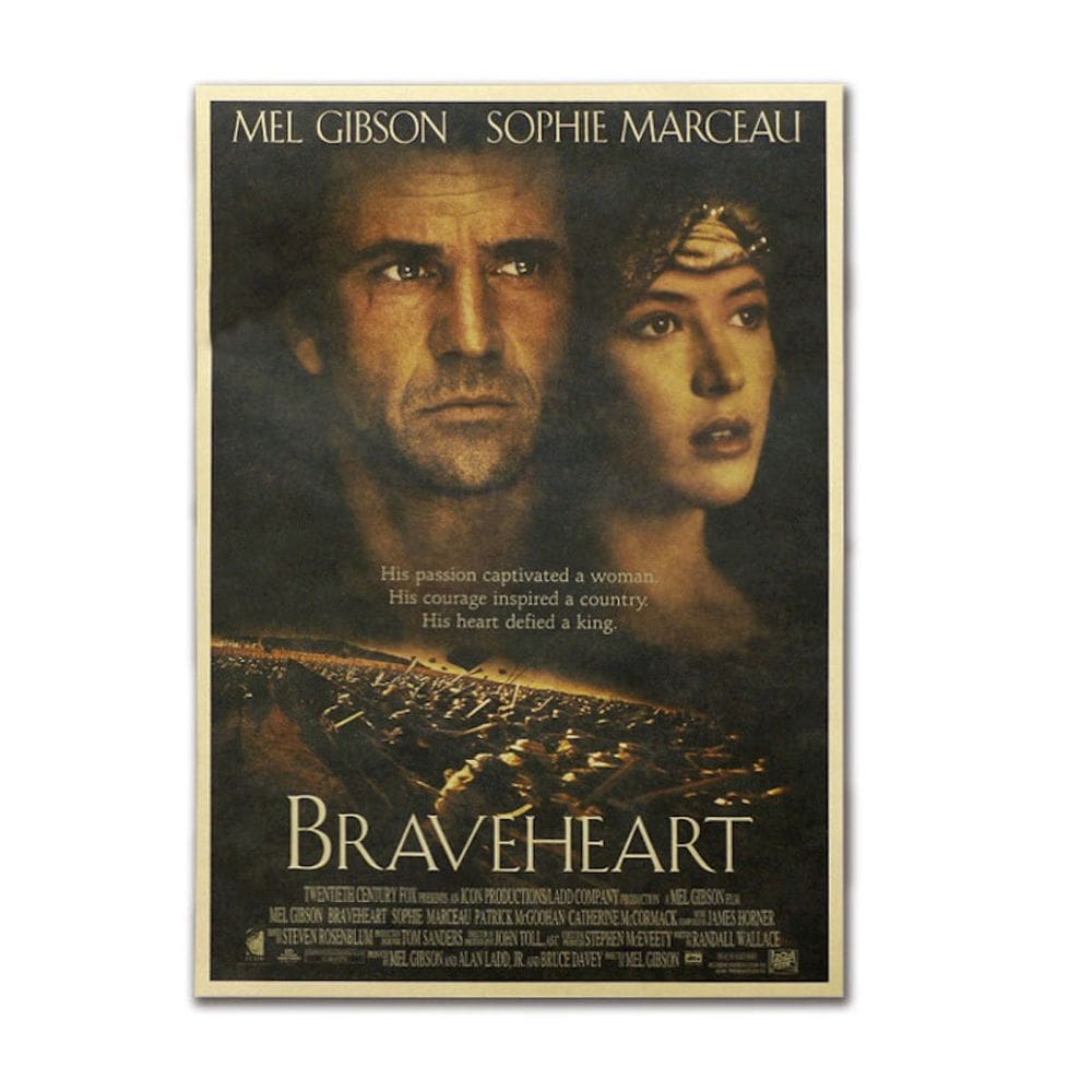 Pôster Brave Hearts Anime Art 51,5x36cm Papel 40g