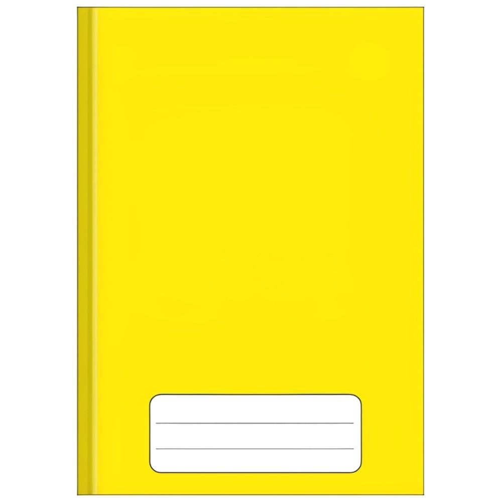 Kit 5 Cadernos Brochura Grande Escolar Capa Dura 96 Folhas