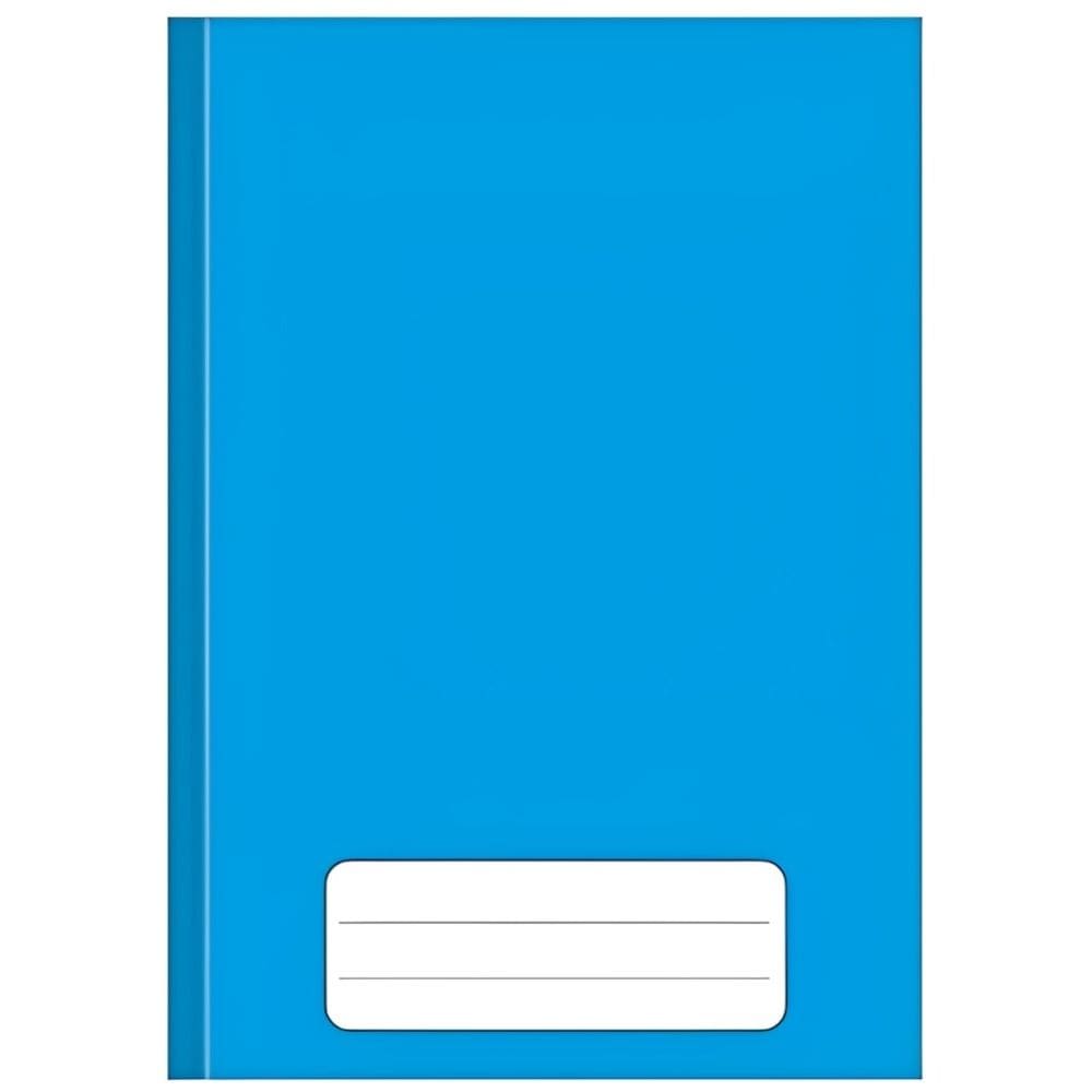 Kit 5 Cadernos Brochura Grande Escolar Capa Dura 96 Folhas