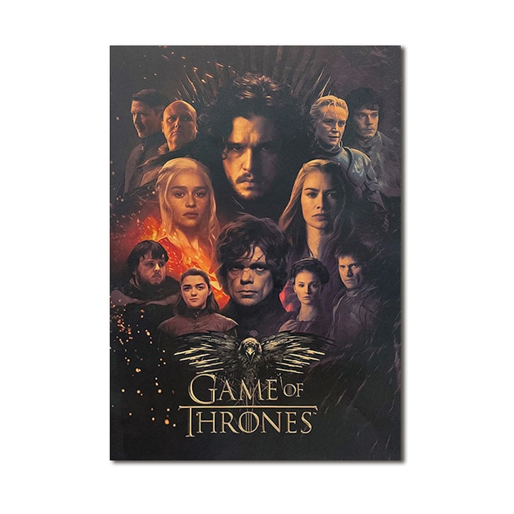 Pôster com arte de parede Picture Games Of Thrones Anime Art 51x35,5 cm