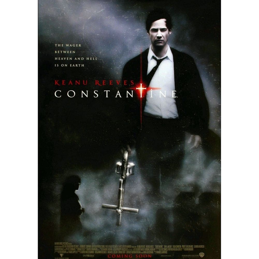 Pôster Keanu Reeves Quick Gear Anime Art 30x42cm Papel 150g