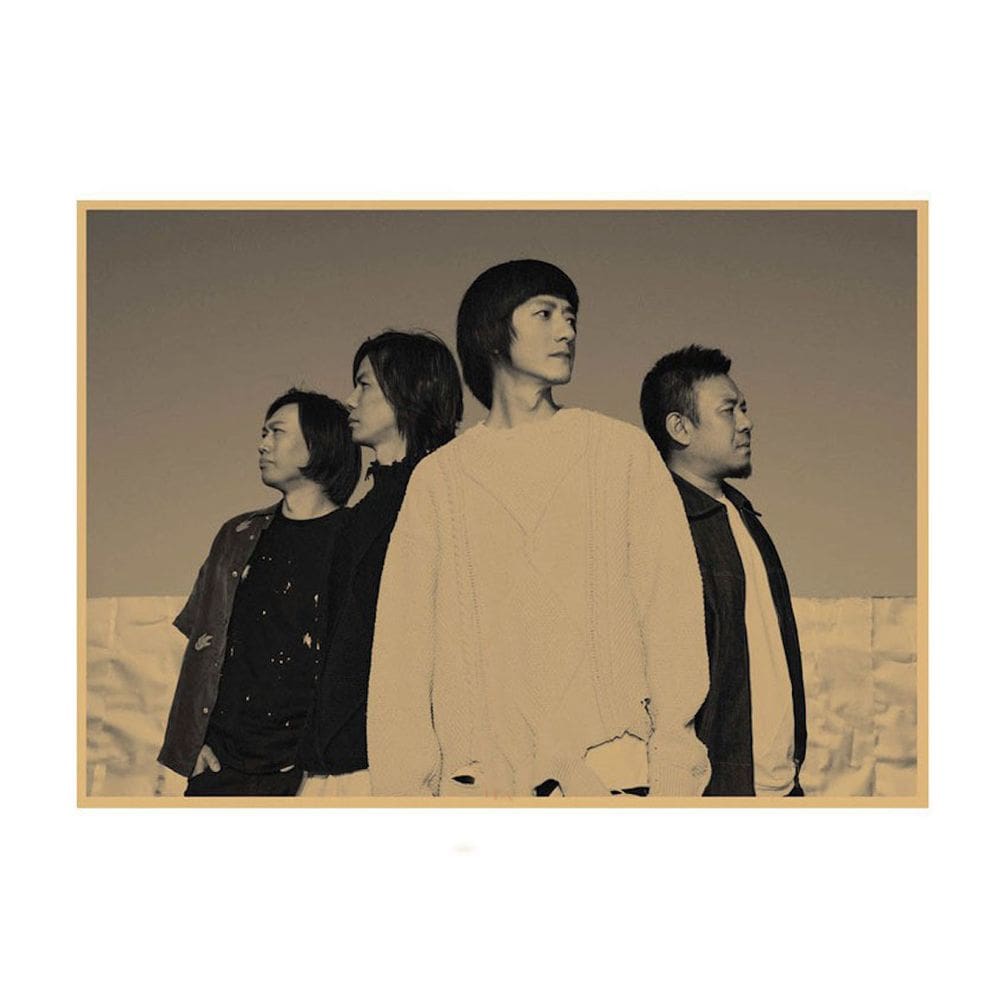 Pôster Dadas Bands Anime Art 29,7x42cm Papel 150g