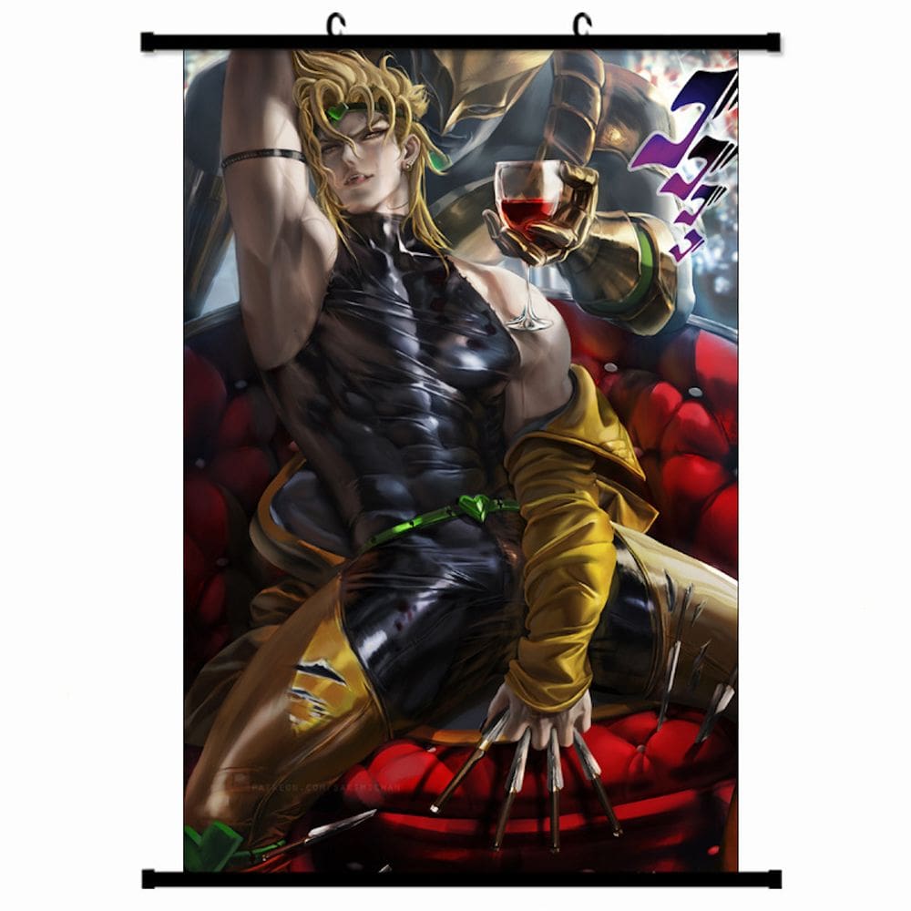 Pôster artístico de parede Jojos Bizarres Adventures 40x60cm