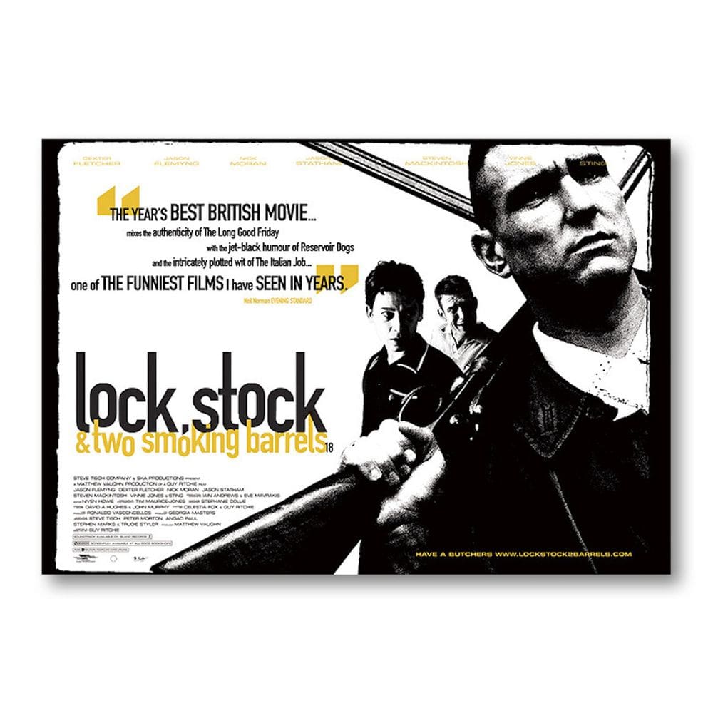 Poster Lock Stocks Anime Art, papel de 51 x 35,5 cm