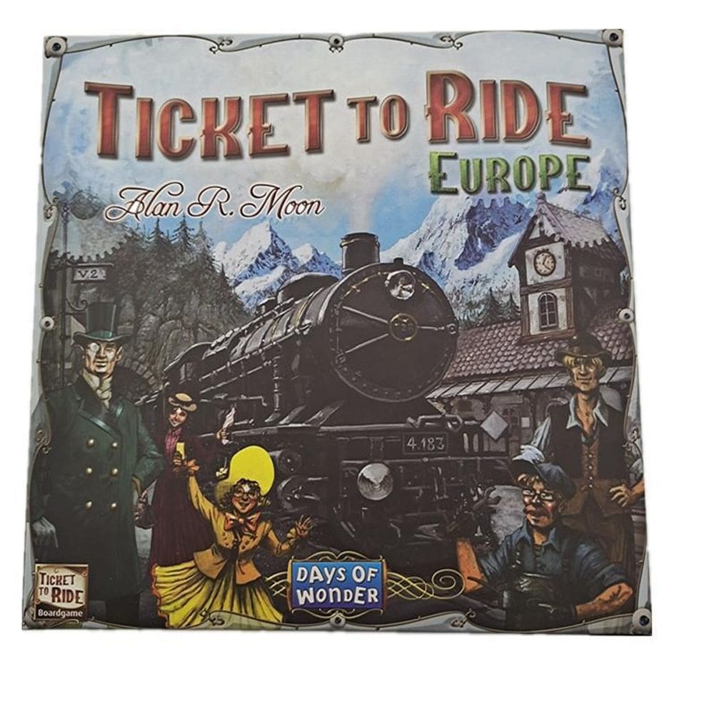 Jogo de cartas European Ticket Tour Family com baralho de tarô