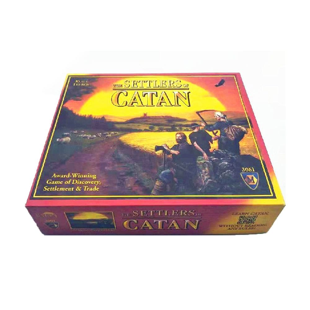 Jogo de cartas Settlers of Catan para adultos, adolescentes e crianças