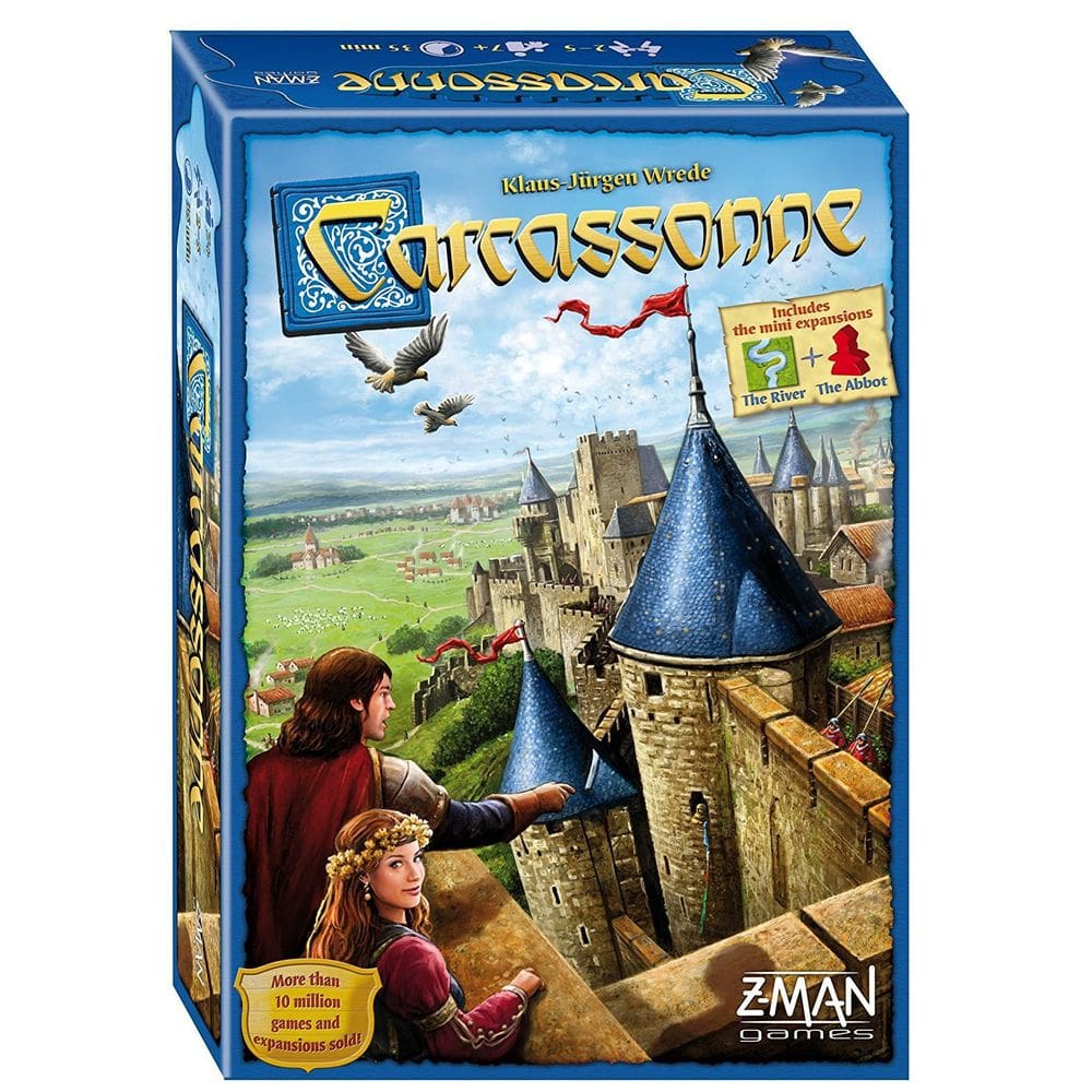 Jogo de cartas Tarot Deck Carcassonne Family com 2 conjuntos de cartas