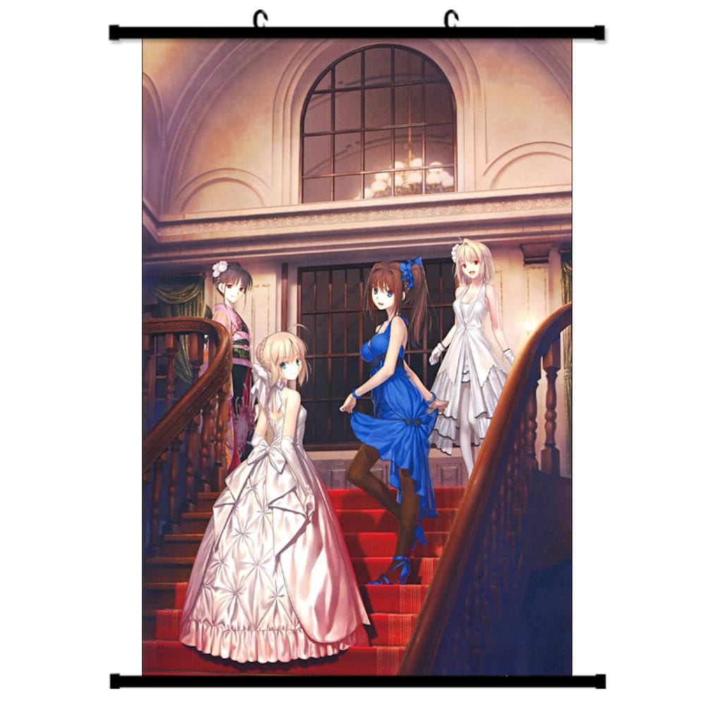 Poster artístico com impressão de parede Fate/Stays Night 40x60cm