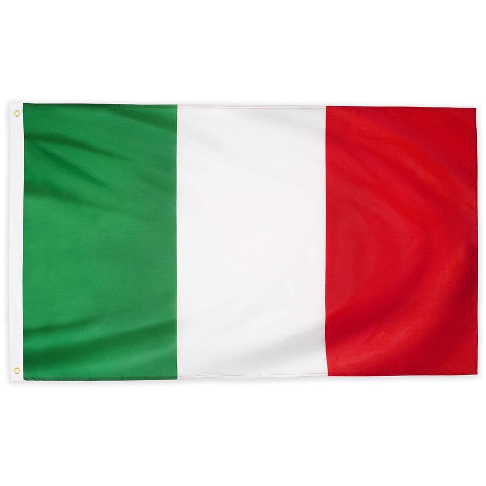 Banner BANDERA DANF Bandera Nacional de Italia 91x152 cm Poliéster