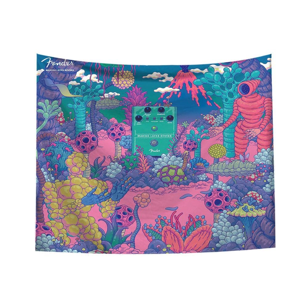Microtecido de parede Tapestry Exotic Creatures 150x130cm