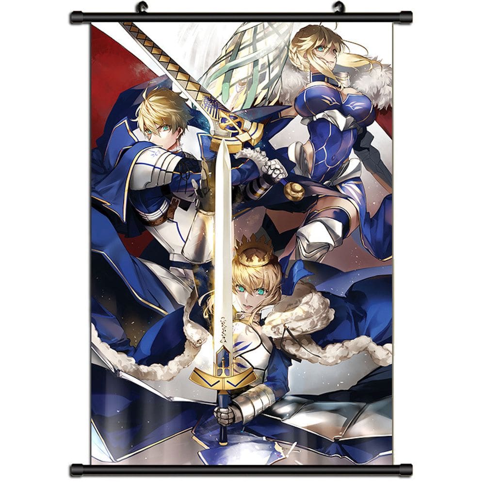 Impressão artística em pôster Fate/Stay Night Fates Night 40x60cm
