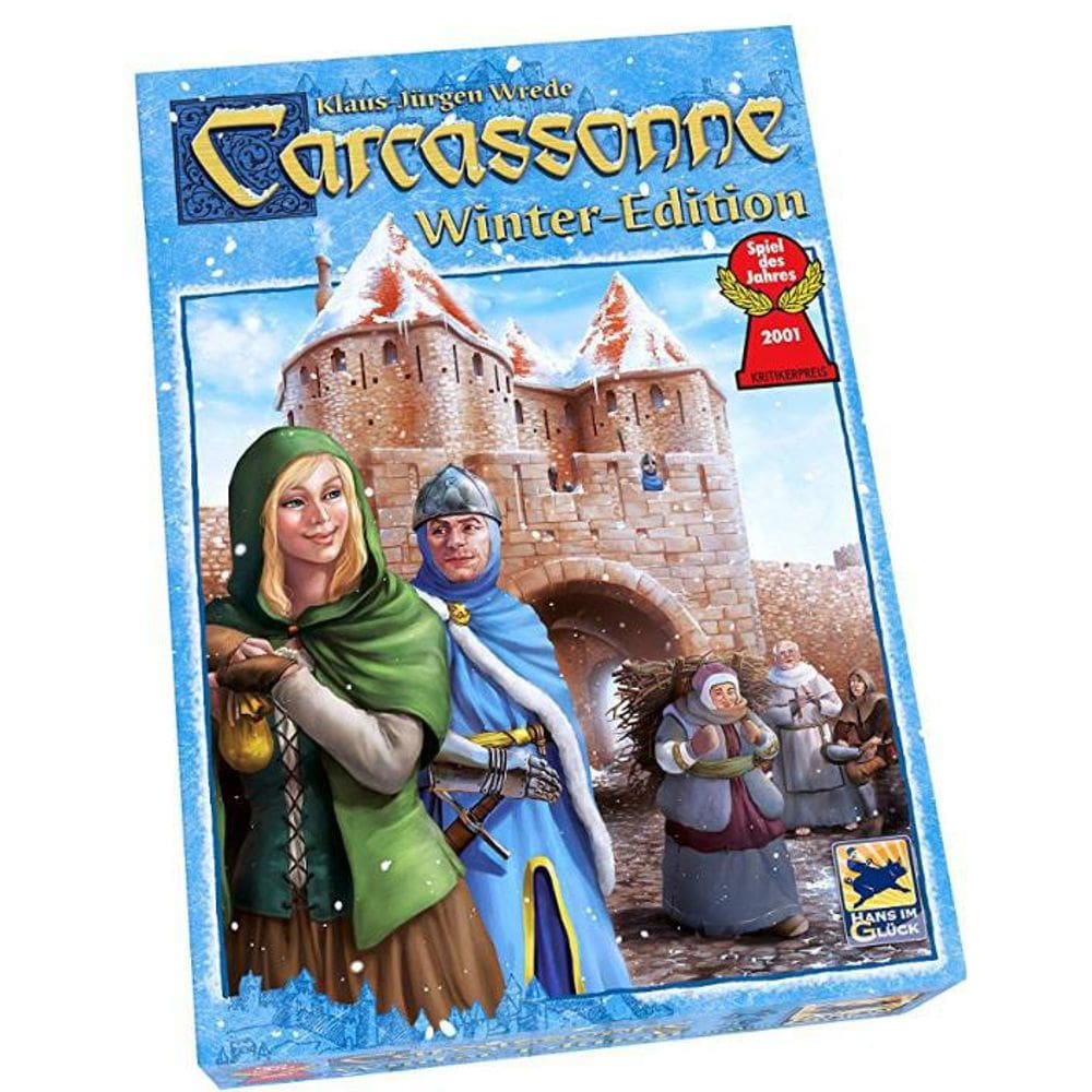 Jogo de Cartas Tarot Deck Carcassonne Winter Family