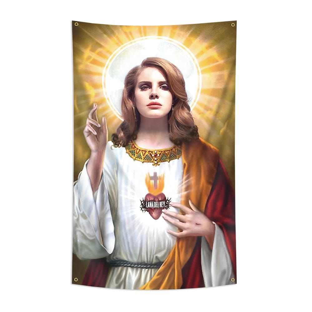 Tapeçaria Lanas Dels Reys Flag Art Anime 150x90cm Poliéster