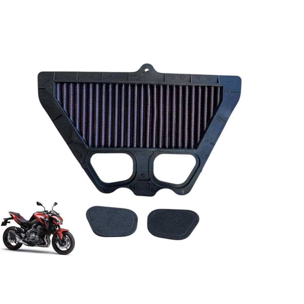 Filtro De Ar Esportivo Lavável Kawasaki Z900 Todas 1 Linha