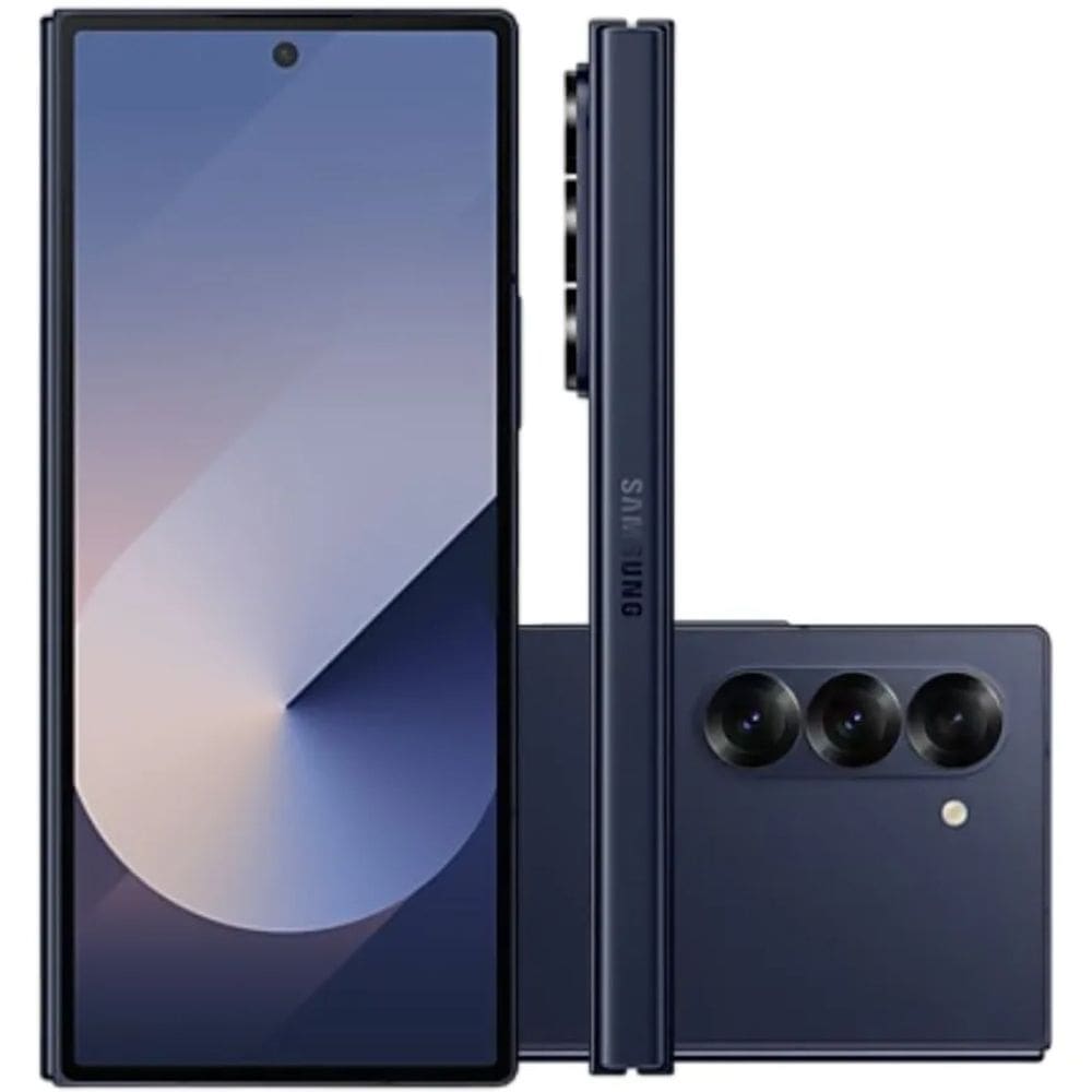 Usado: Samsung Z Fold6 5G 512 GB Azul - Bom