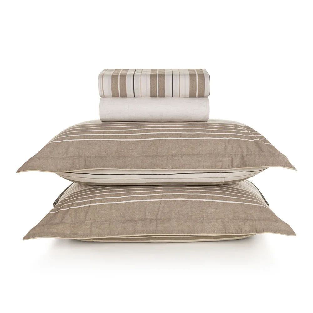 Jogo de Cama Casal 200 Fios - Damier - Karsten