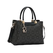 Bolsa Feminina Chenson Classic Cristal - Alça de Mão - Preto 3485357