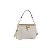 Bolsa Feminina Chenson Monograma Baby Urso - Alça de Mão - Nude  3485368