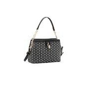 Bolsa Feminina Chenson Monograma Baby Urso - Alça de Mão - Preto  3485368