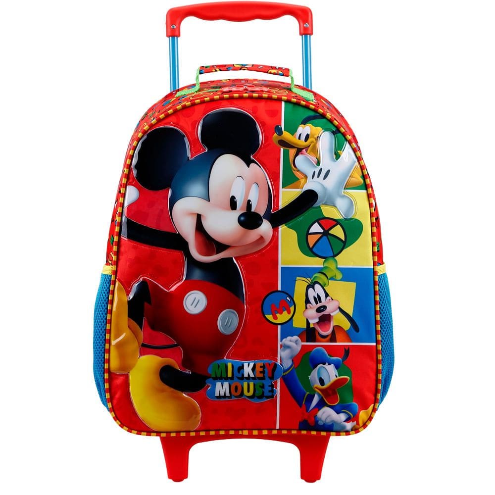 Mochila com Rodas 14 - Disney Mickey Mouse