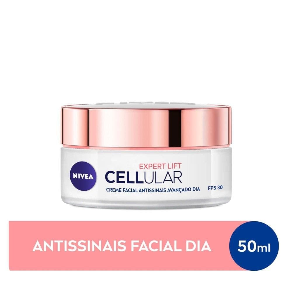 Creme Facial NIVEA Antissinais Cellular Lift Dia FPS 30 50ml