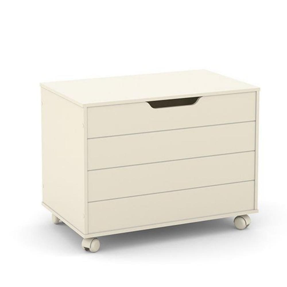 Baú Toy Matic Móveis Off White 51470 Quarto Infantil Bebe
