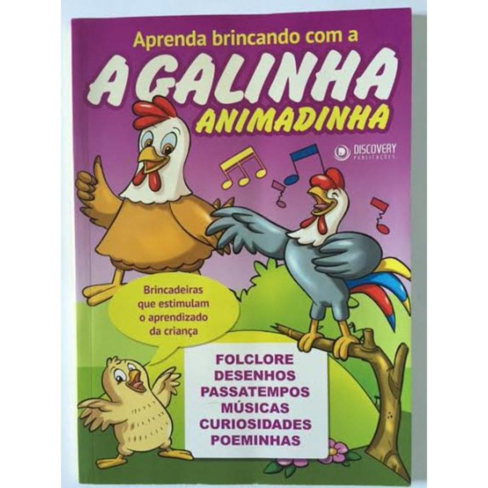 Livro Discovery - A Galinha Animadinha