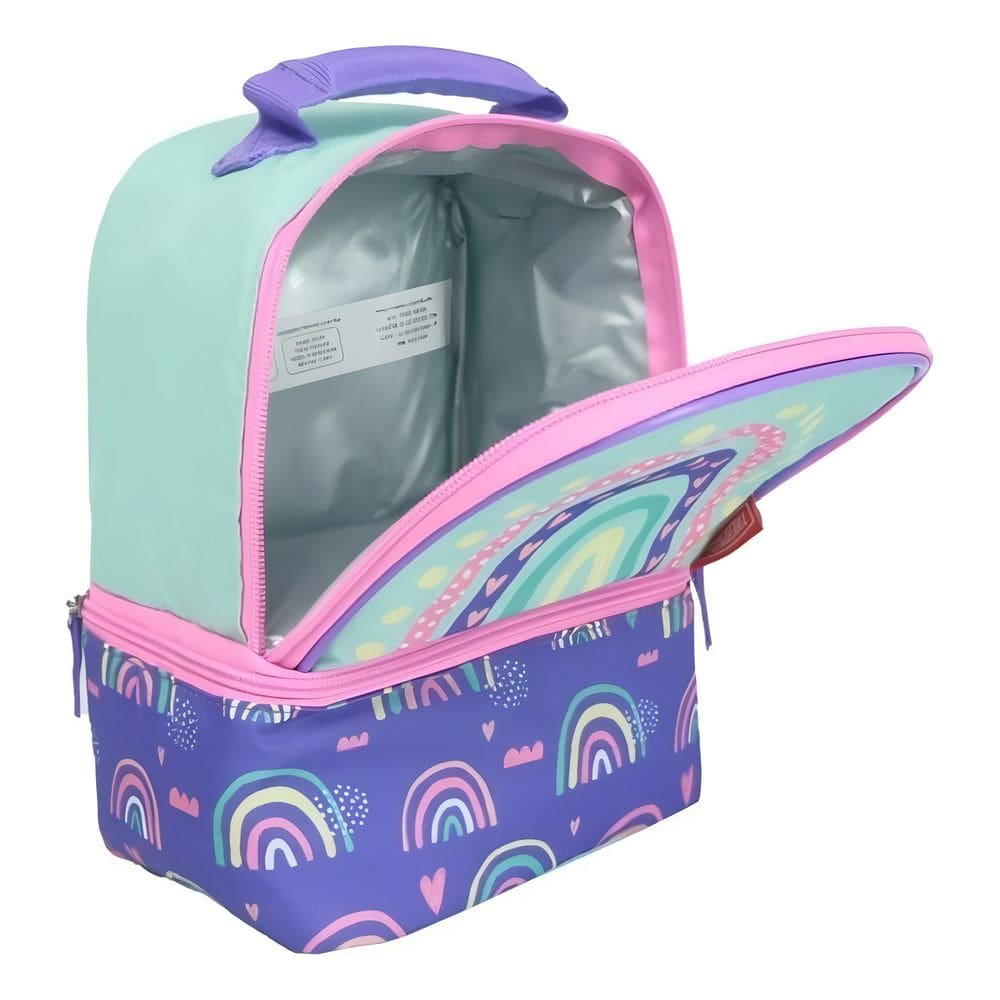 Bolsa Térmica Premium Infantil Thermos Arco-íris