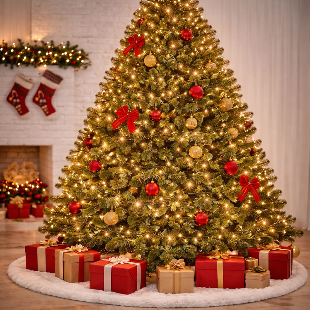 Pisca Cordão 2500 Leds Bivolt C/Strobo Branco Quente 50m