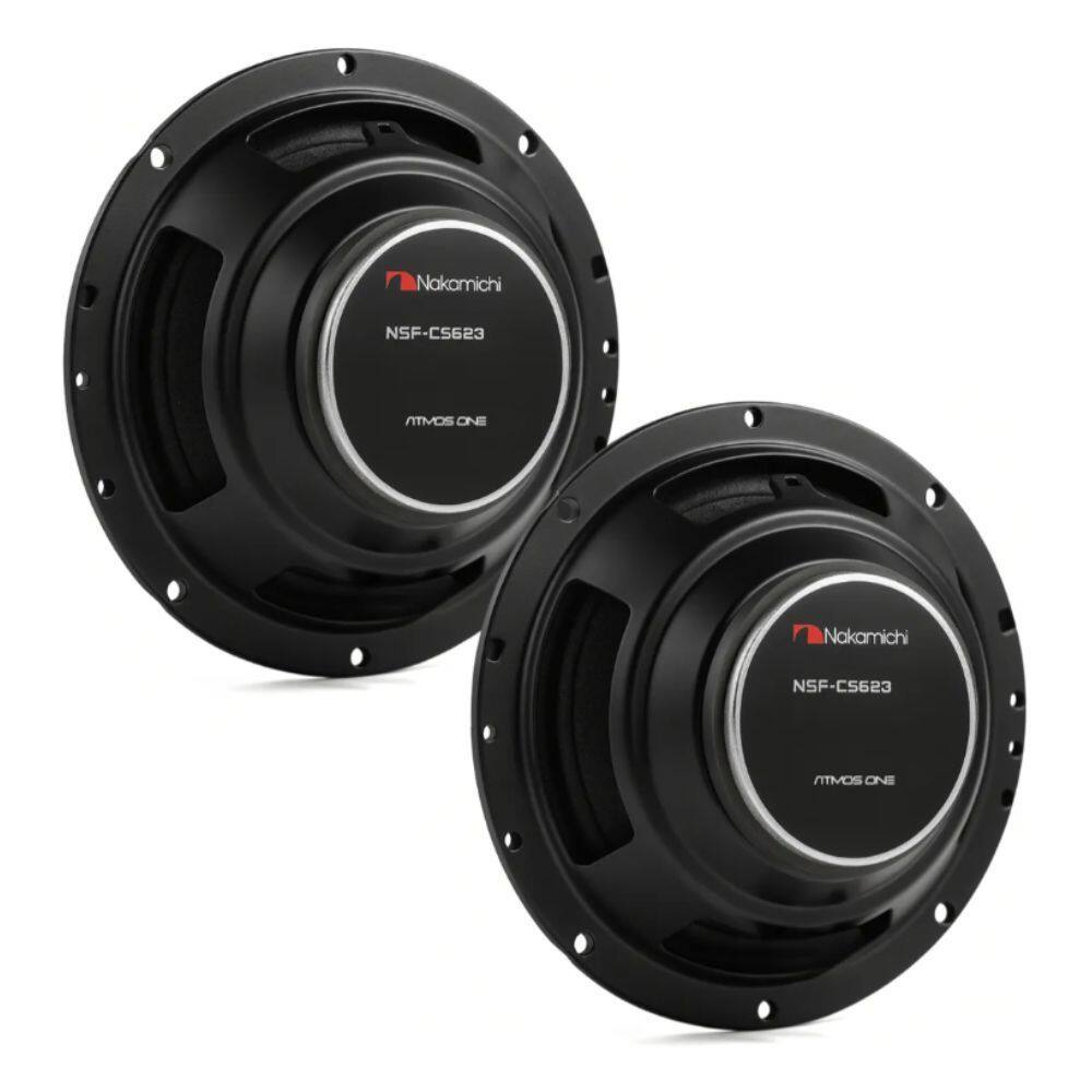 Kit 2 Vias Alto Falante 6 Nakamichi Nsf | Extra