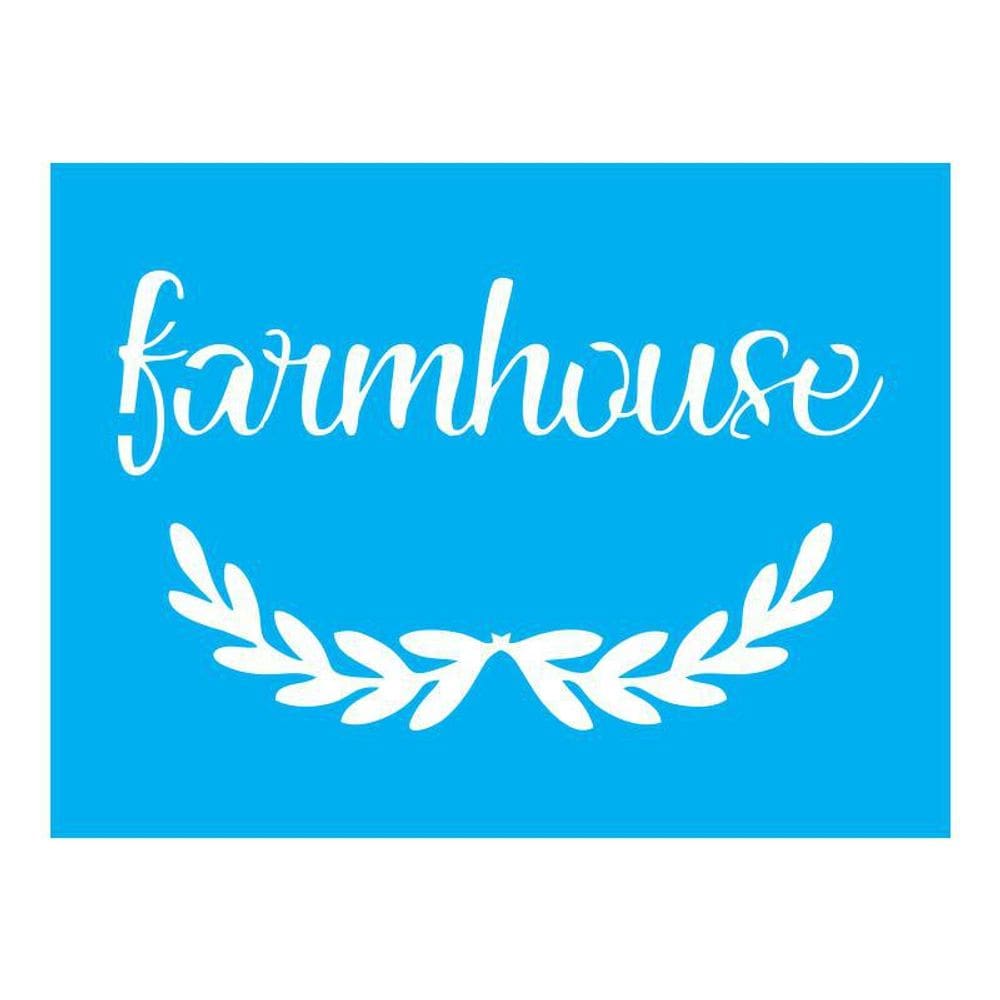 Stencil Tamako Farmhouse - 15X20Cm - Ref A2935