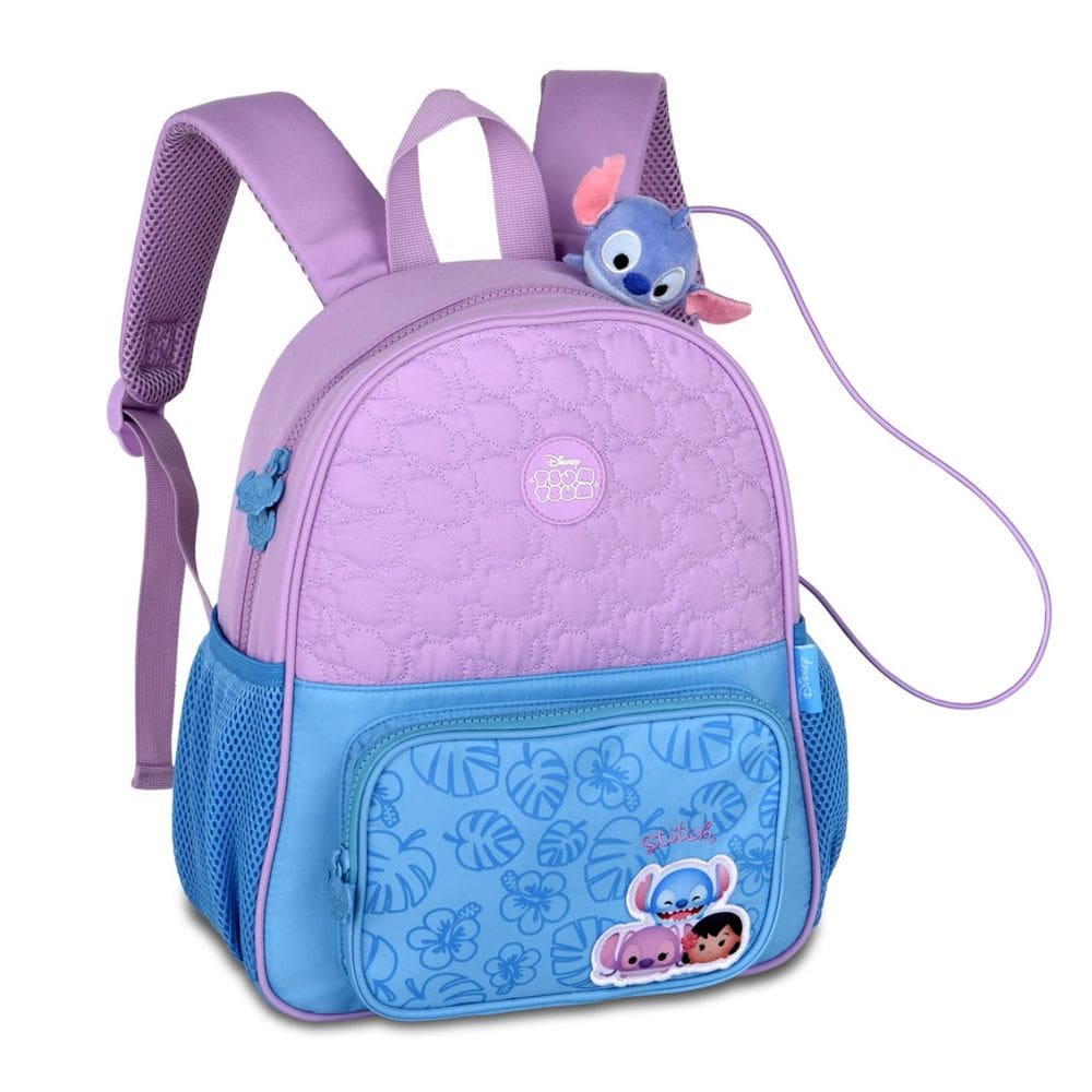 Mochila De Costas Creche Stitch  Meninas Passeio Infantil
