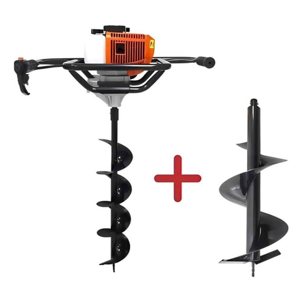 Perfurador De Solo Vulcan + Broca 80x15 + Broca 80x25