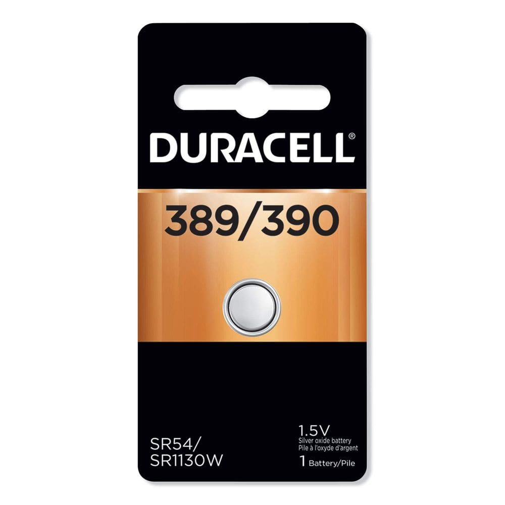 Bateria de moedas Duracell 389 1.5V para relógio, calculadora e médica