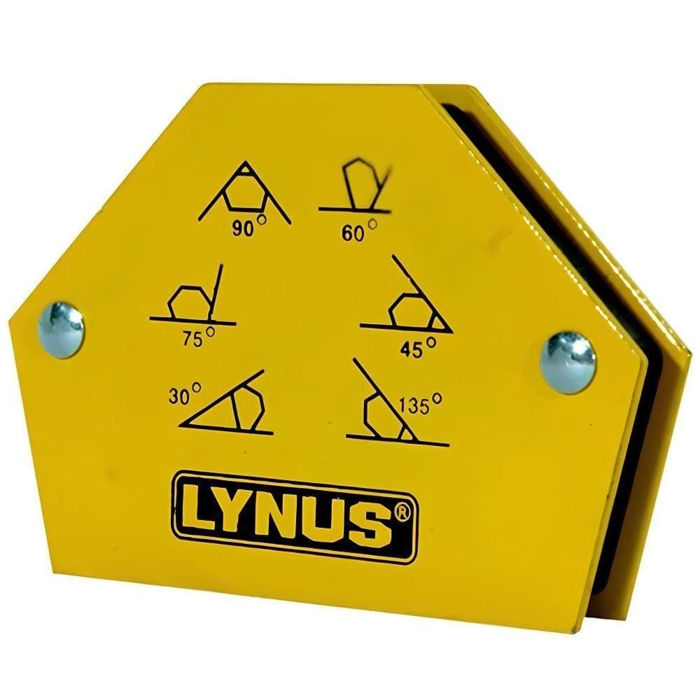 Esquadro Magnético Forte 35 Kg Multi-ângulos Eml-35a Lynus